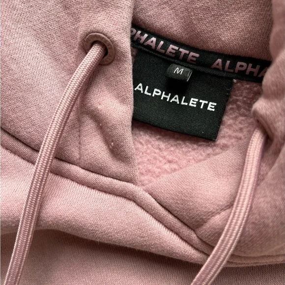 Alphalete Womens Pink Hoodie - Picture 4 of 4